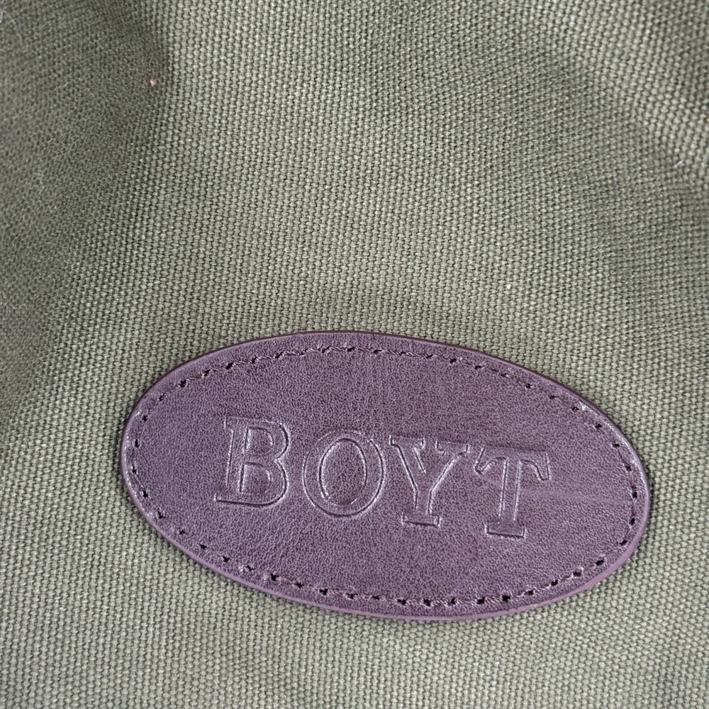 Boyt NWTF Canvas Shoulder Messenger Bag Army Green Hunting Travel